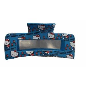Gorgeous Blue Hello Kitty Claw Hair Clip Sanrio RARE & Hard To FInd Kawaii Cute
